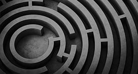 Kreisförmiges Labyrinth