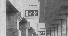 Notausgang Schild