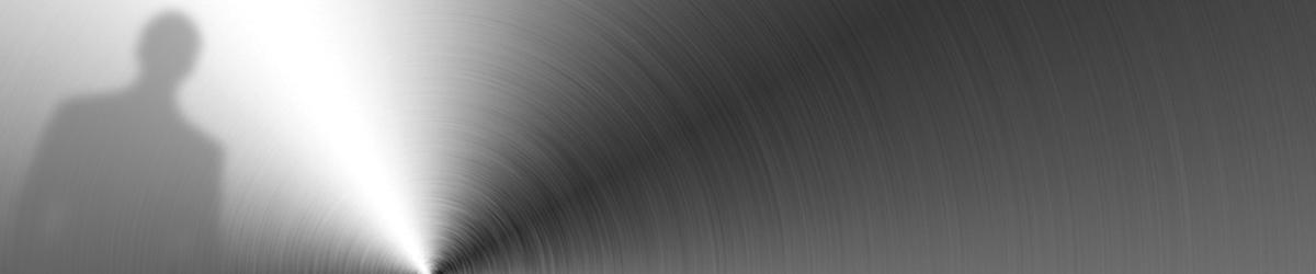 Silber Hintergrund mit Schatten einer Person